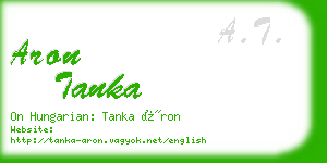 aron tanka business card